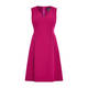 Persona by Marina Rinaldi Flared Dress Magenta 