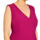 Persona by Marina Rinaldi Flared Dress Magenta 