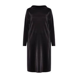 Persona by Marina Rinaldi Plissé Dress Black - Plus Size Collection