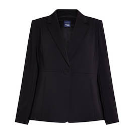 Persona by Marina Rinaldi Single Breasted Blazer Black - Plus Size Collection