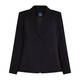 Persona by Marina Rinaldi Single Breasted Blazer Black