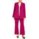 Persona by Marina Rinaldi Single Breasted Blazer Magenta 