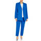 Persona by Marina Rinaldi Single Breasted Blazer Azure 