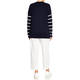 Persona by Marina Rinaldi Knitted Tunic Chevron Navy