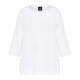 Persona by Marina Rinaldi 100% Cotton Knitted Tunic White 