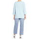 Persona by Marina Rinaldi 100% Cotton Knitted Tunic Sky Blue