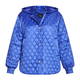 Persona By Marina Rinaldi Honeycomb Quilted Coat Bluette 