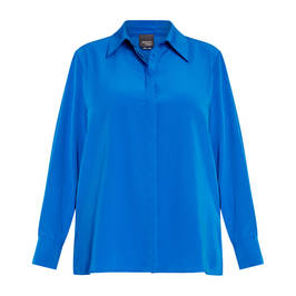 Persona by Marina Rinaldi Shirt Azure Blue - Plus Size Collection