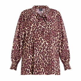 Persona by Marina Rinaldi Leopard Print Shirt  - Plus Size Collection