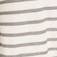 Persona by Marina Rinaldi Pure Cotton Striped Sweater Silver