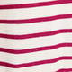 Persona by Marina Rinaldi Pure Cotton Striped Sweater Fuchsia