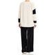 Persona by Marina Rinaldi Sweater Cream And Black