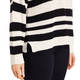 Persona by Marina Rinaldi Stripe Sweater Cream and Black