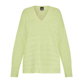 Persona by Marina Rinaldi Sweater Peppermint - Plus Size Collection