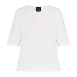 Persona By Marina Rinaldi Fine Knit Sweater White - Plus Size Collection