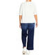 Persona By Marina Rinaldi Fine Knit Sweater White