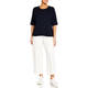 Persona By Marina Rinaldi Fine Knit Sweater Navy 