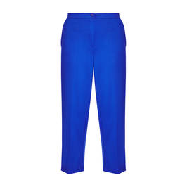 Persona by Marina Rinaldi Cropped Trouser Cobalt  - Plus Size Collection