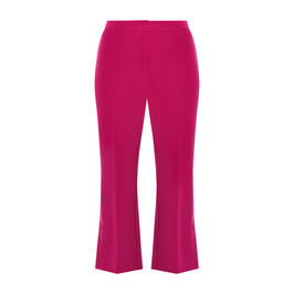 Persona by Marina Rinaldi Cropped Trouser Magenta  - Plus Size Collection