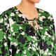 Persona by Marina Rinaldi Printed Twill Blouse Green