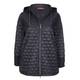 Marina Rinaldi black hooded PUFFA COAT