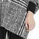 Marina Rinaldi Black and White Shawl