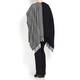 MARINA RINALDI PURE WOOL MONOCHROME WRAP