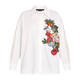 Marina Rinaldi Floral Applique Shirt 