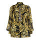 MARINA RINALDI BAROQUE PRINT SILK SHIRT