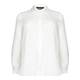 Marina Rinaldi ivory silk satin shirt