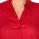 Marina Rinaldi red classic linen SHIRT