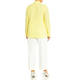 Marina Rinaldi Lemon Yellow Shirt with Jewel Embellishment