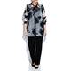 MARINA RINALDI monochrome organza SHIRT