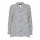MARINA RINALDI SPOT SHIRT NAVY AND WHITE
