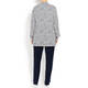 MARINA RINALDI SPOT SHIRT NAVY AND WHITE