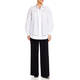 Marina Rinaldi Cotton Poplin Shirt With Open Work