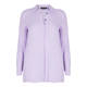 MARINA RINALDI LILAC SILK BLEND SHIRT