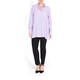 MARINA RINALDI LILAC SILK BLEND SHIRT