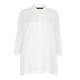 MARINA RINALDI LIGHTWEIGHT LINEN SHIRT WHITE