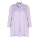 MARINA RINALDI LIGHTWEIGHT LINEN SHIRT LILAC