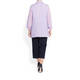 MARINA RINALDI LIGHTWEIGHT LINEN SHIRT LILAC