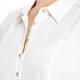 Marina Rinaldi ivory linen short sleeve shirt