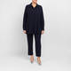 Marina Rinaldi Triacetate Cady Shirt Navy