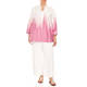 Marina Rinaldi Dip-Dye Effect Shirt Pink