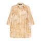 Marina Rinaldi Cotton Voile Shirt Sand 