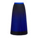 Marina Rinaldi Pleated Skirt Cobalt 