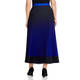 Marina Rinaldi Pleated Skirt Cobalt 