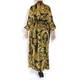 MARINA RINALDI BAROQUE PRINT SILK SKIRT