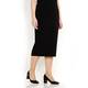 Marina Rinaldi black longline pencil SKIRT