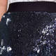 MARINA RINALDI NAVY SEQUIN PENCIL SKIRT